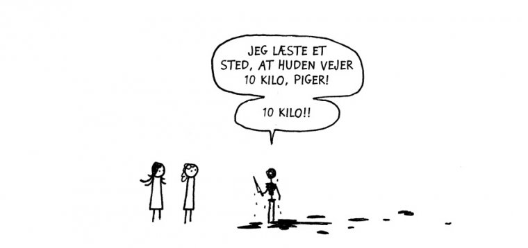 Huden vejer 10kg