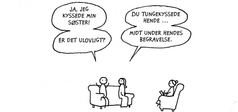 Kyssede min søster