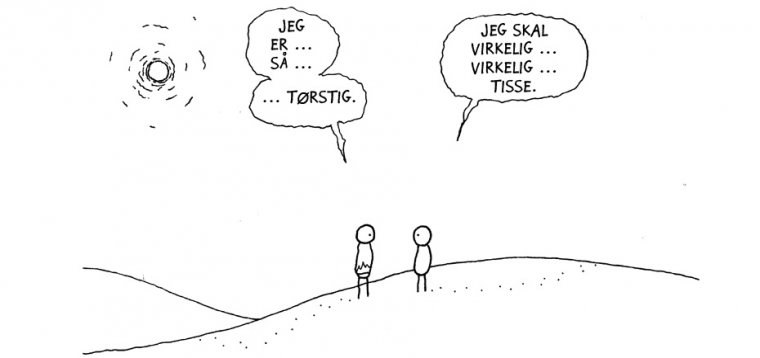 I ørkenen