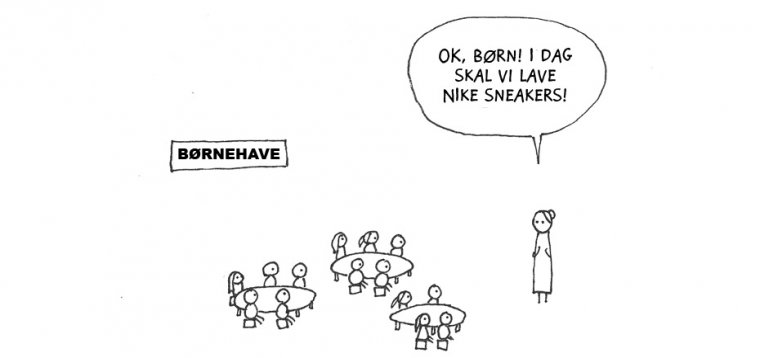 I børnehaven