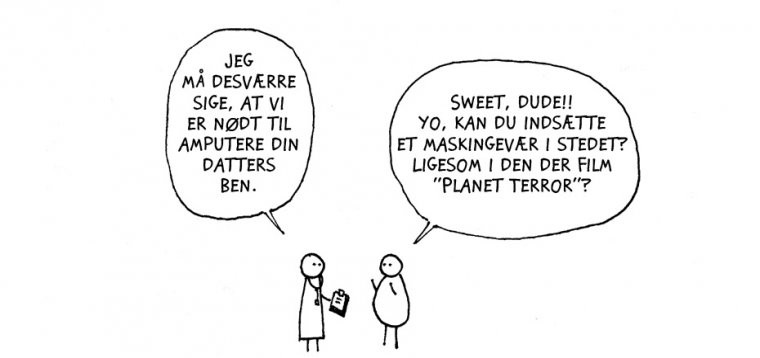 Maskingeværben!