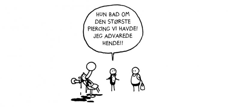 Stor piercing