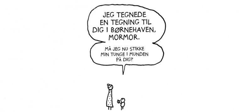 Tegning til mormor