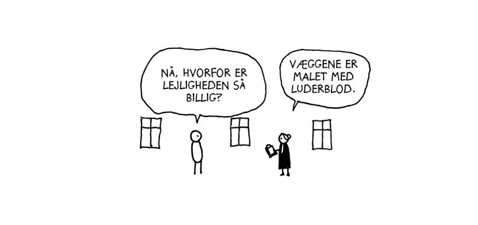 Billig lejlighed