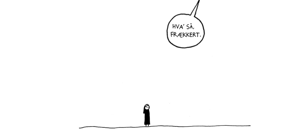 Fræk nonne