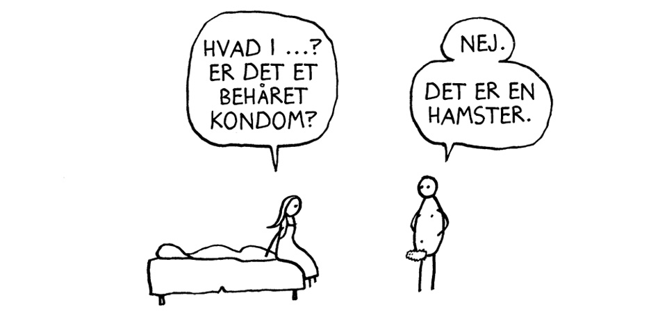 Behåret kondom