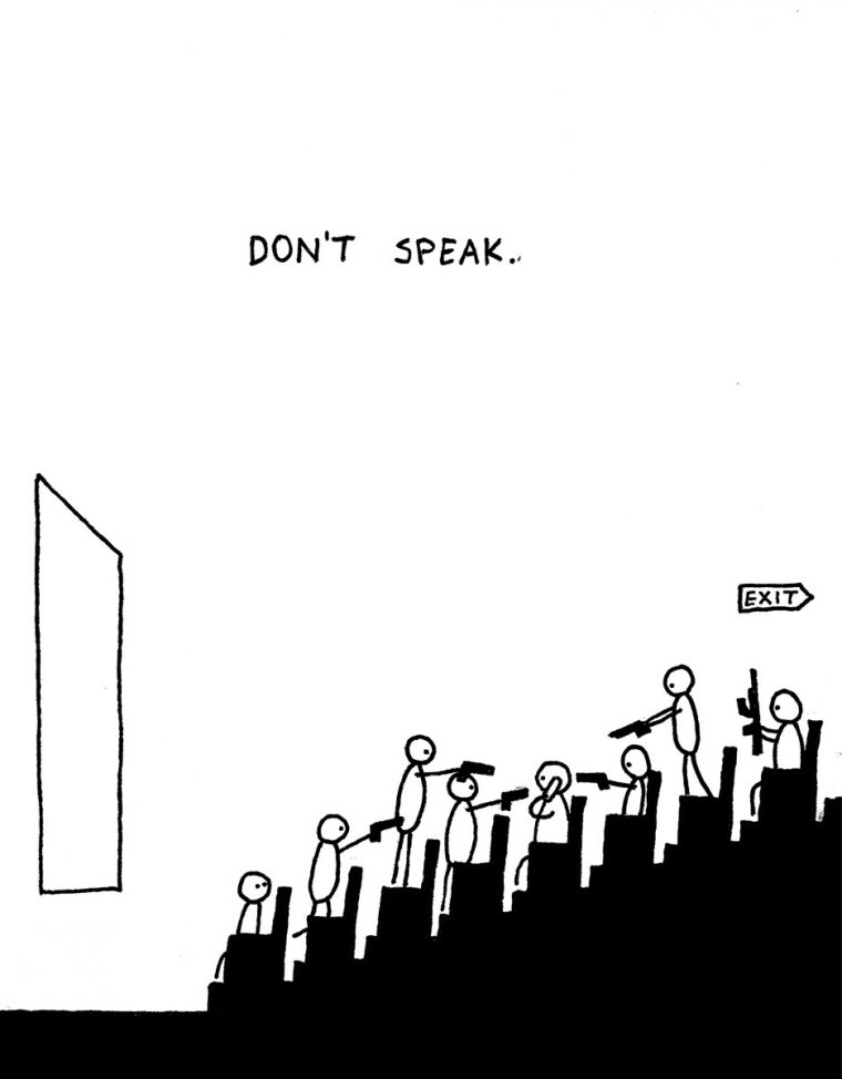 Don't speak