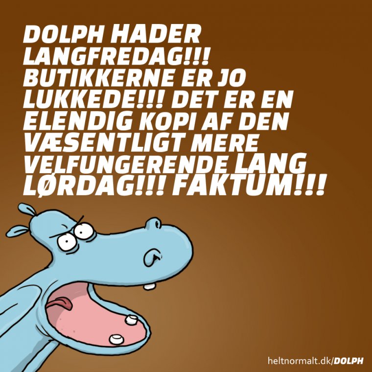 Hvem fandt på den TÅBELIGE dag?!?