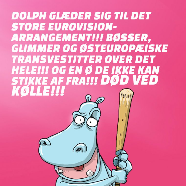 Dolph glæder sig!
