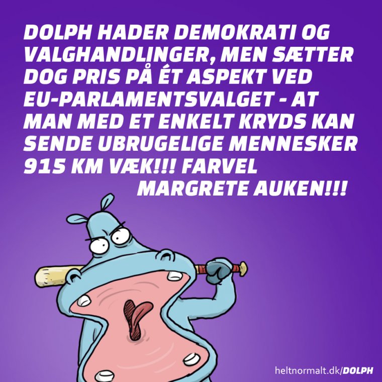 Ind i teleporten, Margrete!!!