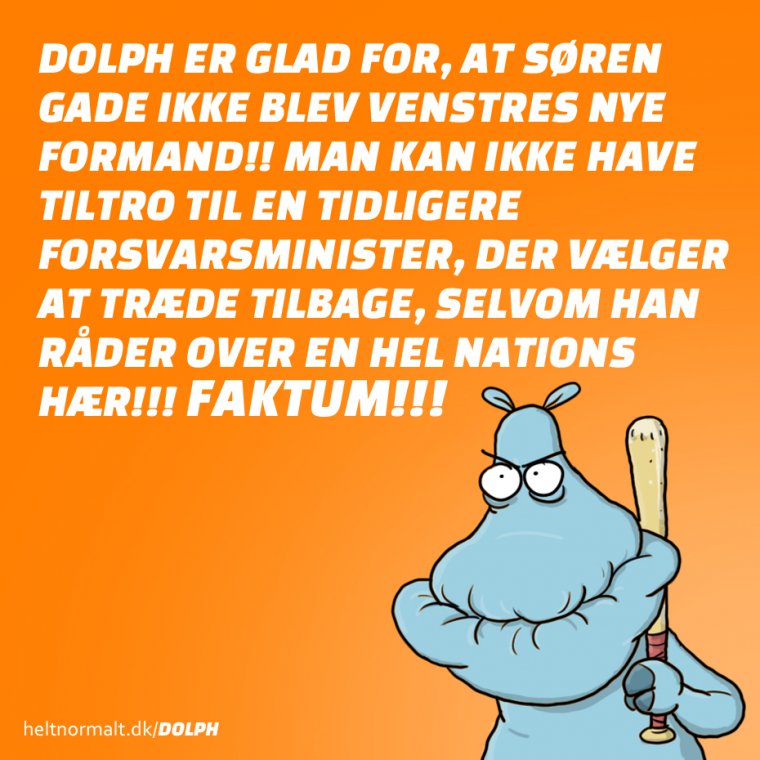 Så hellere mere med ham den tykke!!!