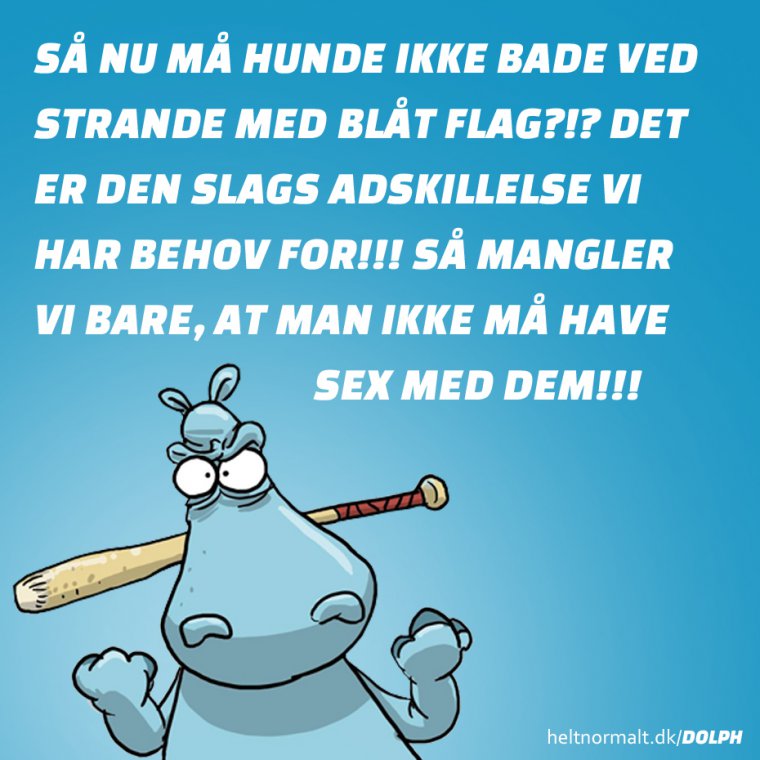 Vandhunde - Nej tak!!!