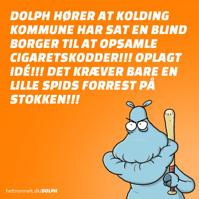 Gør det med ALLE blinde!!!