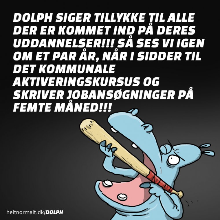 Tillykke med studiet!!!