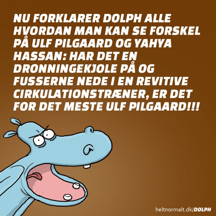 Ellers ringer I bare, røvhuller!!!
