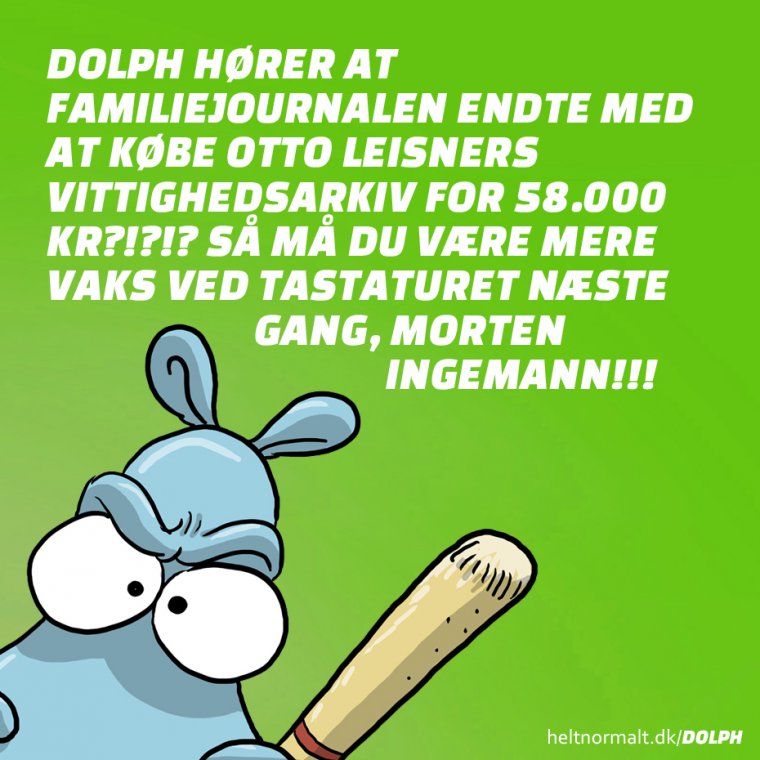 Bedre held næste gang!!!
