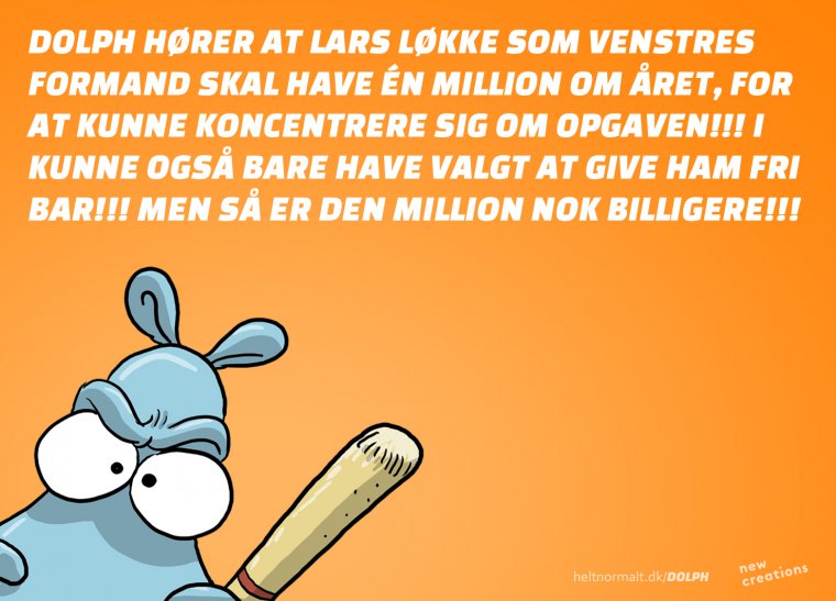 Fri bar til Lars!