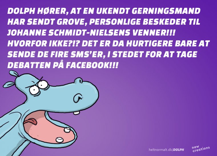 Sms'er holder! Faktum!