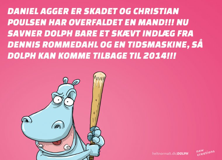 Dolph vil tilbage til 2014!