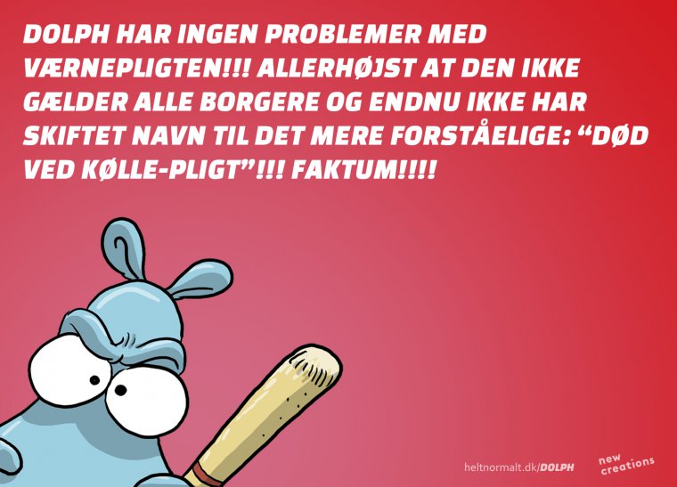 Død ved kølle-pligten kalder.