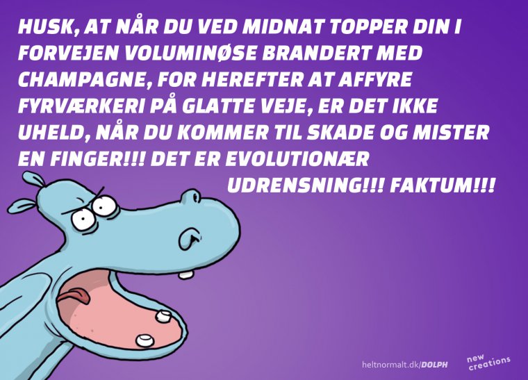 Godt nytår fra Dolph!!!