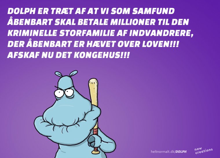 AFSKAF KONGEHUSET!