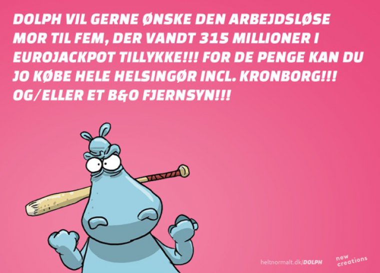Tillykke med millionerne