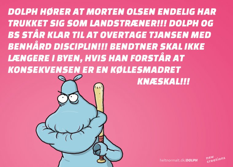 Dolph som landstræner