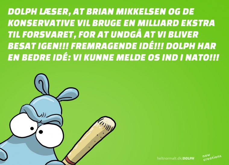 Penge til forsvaret!