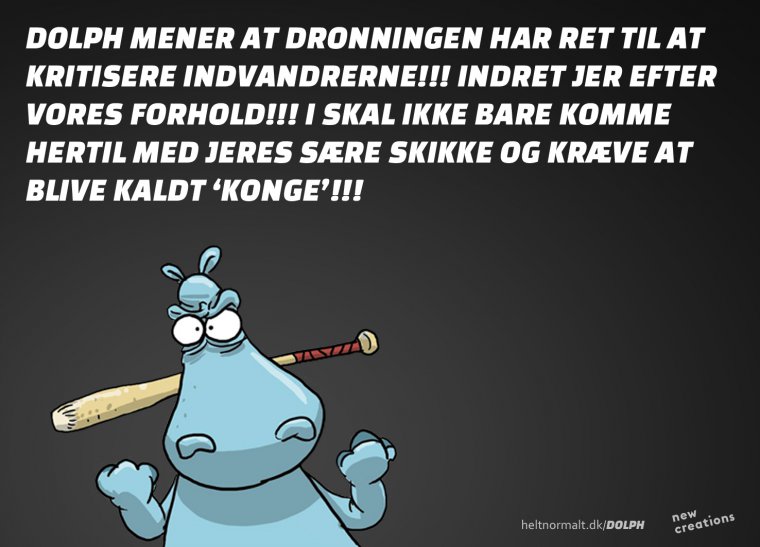 Dronningen har ret!