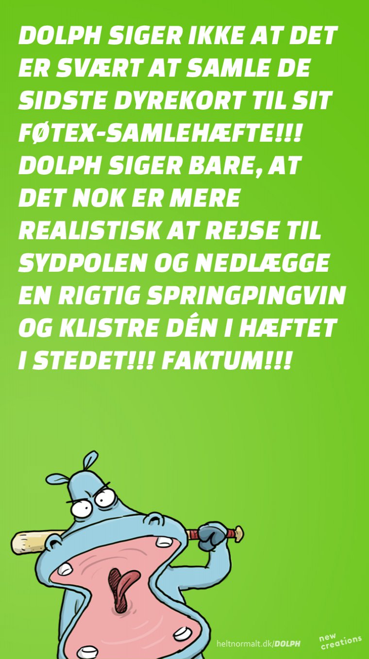 Fang en springpingvin!