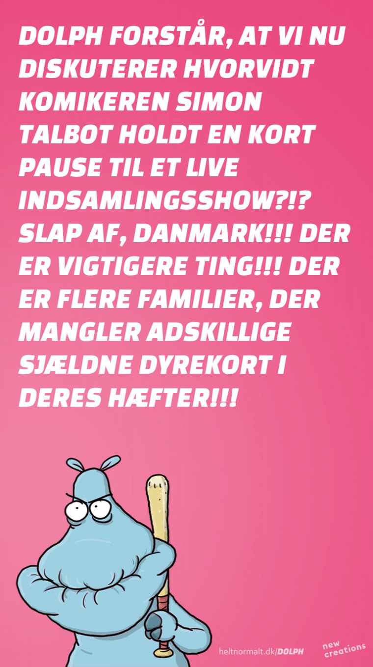Der er vigtigere ting!