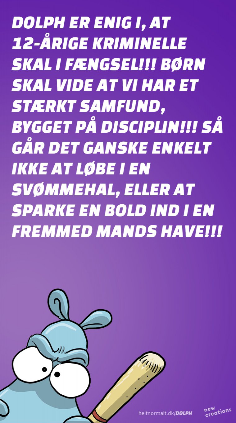 Børn skal i fængsel!