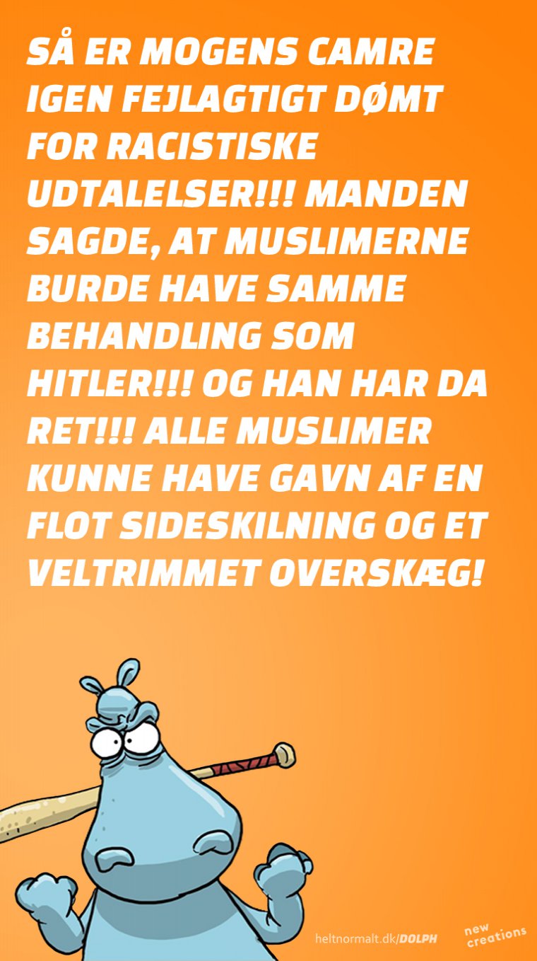 Mogens Camres racistiske udtalelser