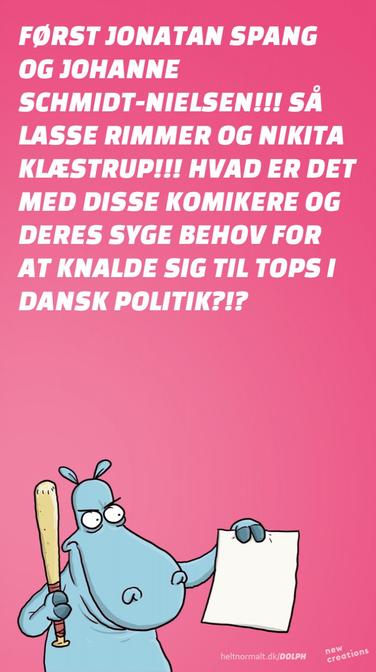 Komikere knalder sig til tops!