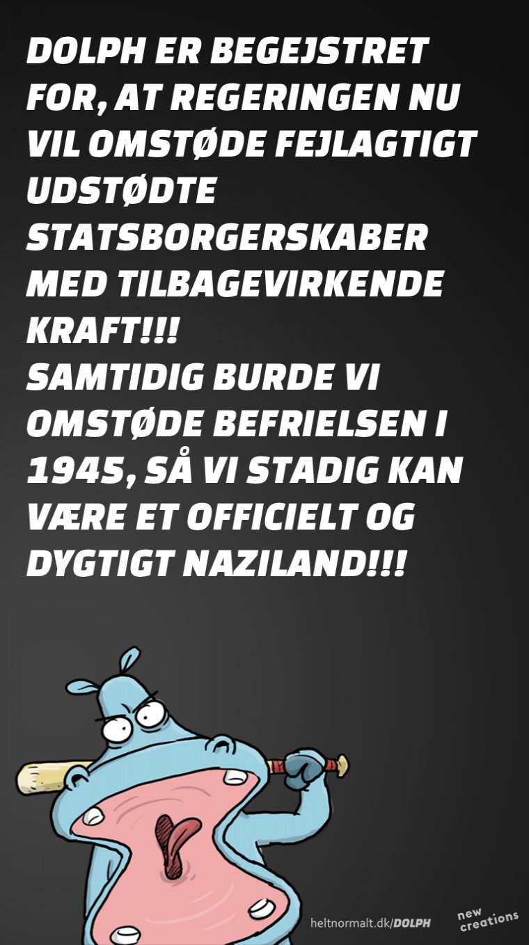 Tilbage til nazitiden