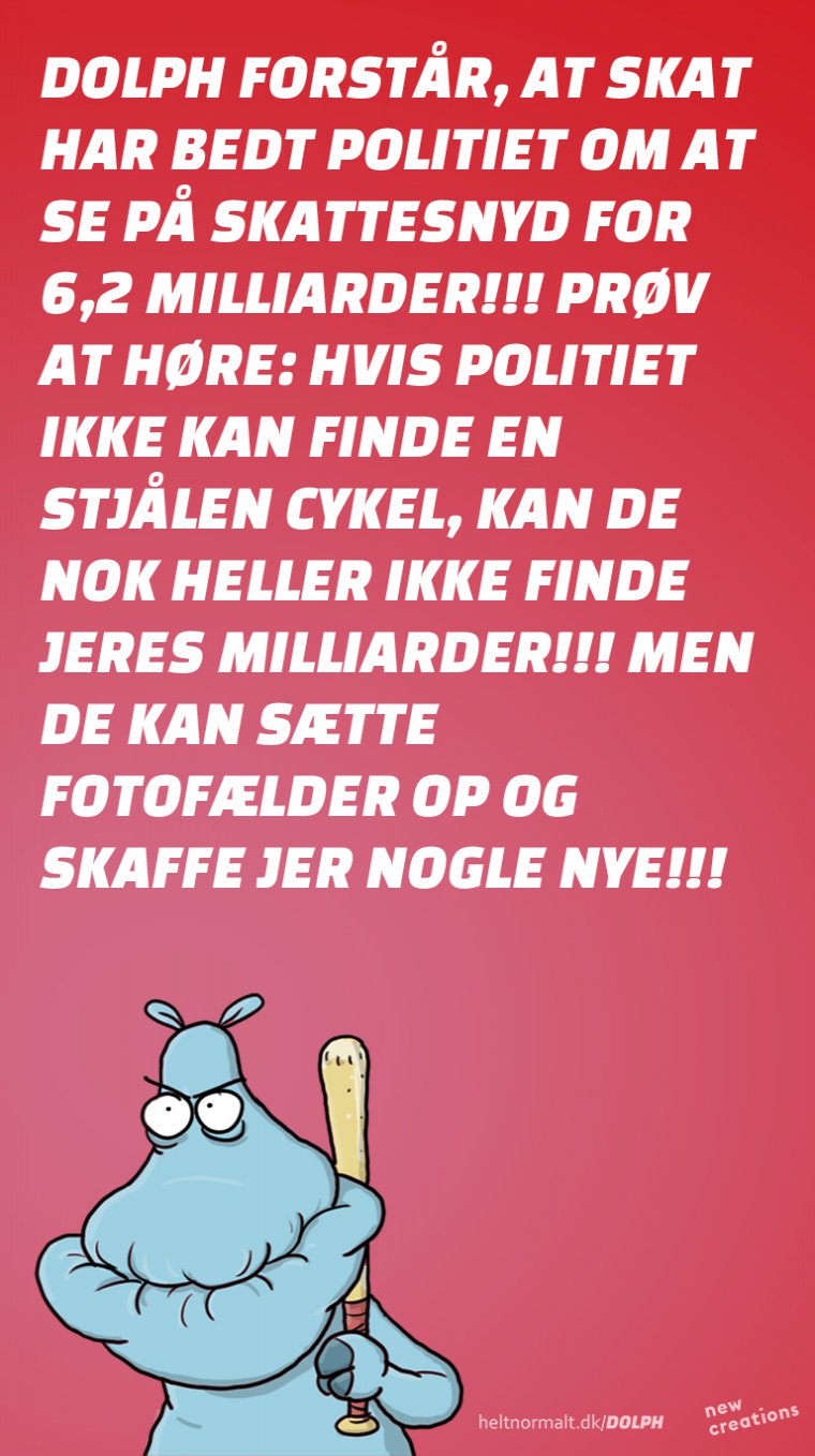 Politiet skal hjælpe SKAT!