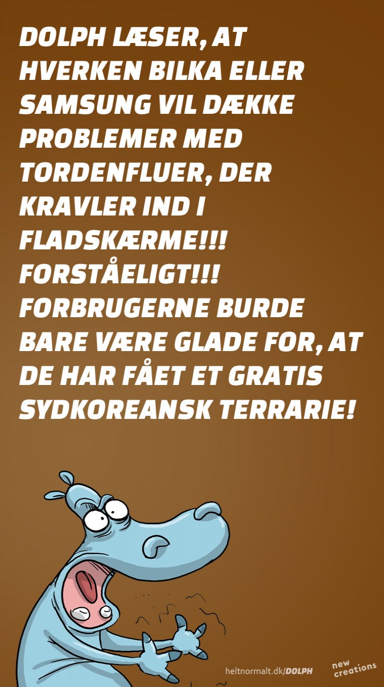 Tordenfluer i din telefon!