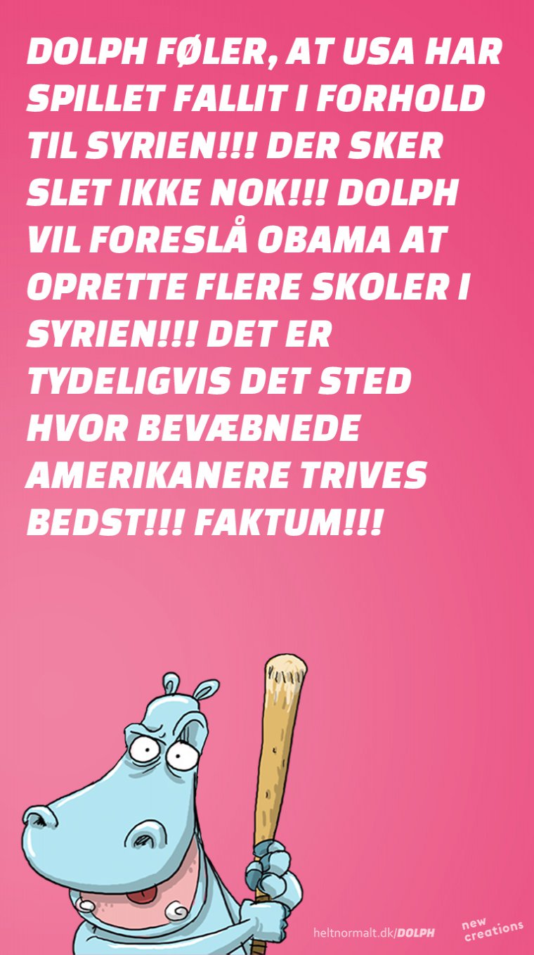 Ryk amerikanske skoler til Syrien. 