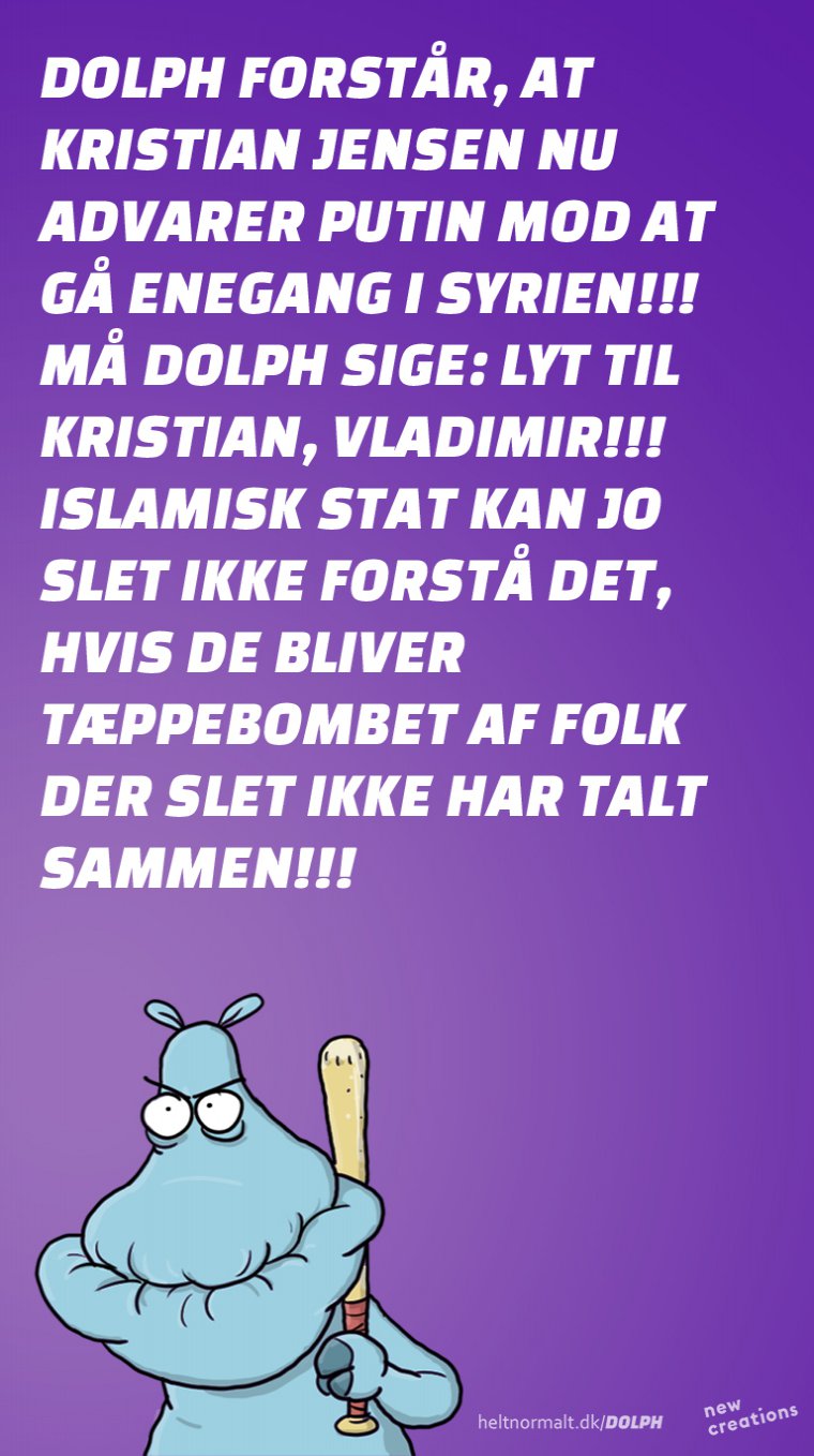 Pas på, Putin!!!