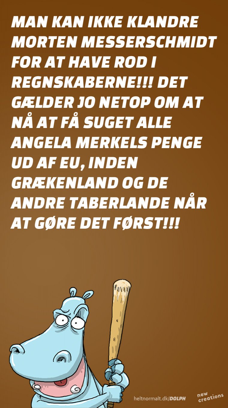 Messerschmidt har ikke rod i regnskaberne!!! 