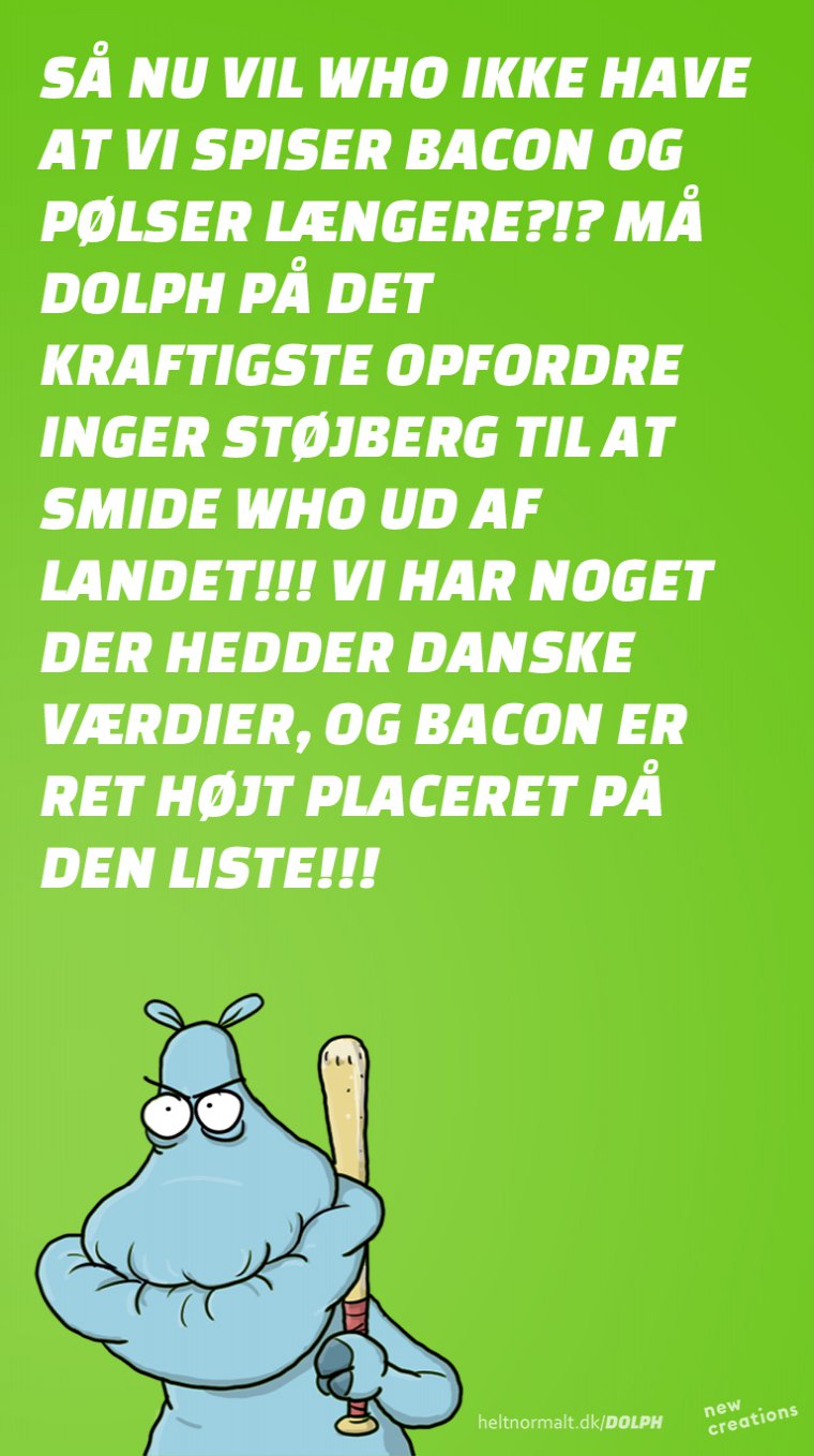 Så er det ud med WHO!!!