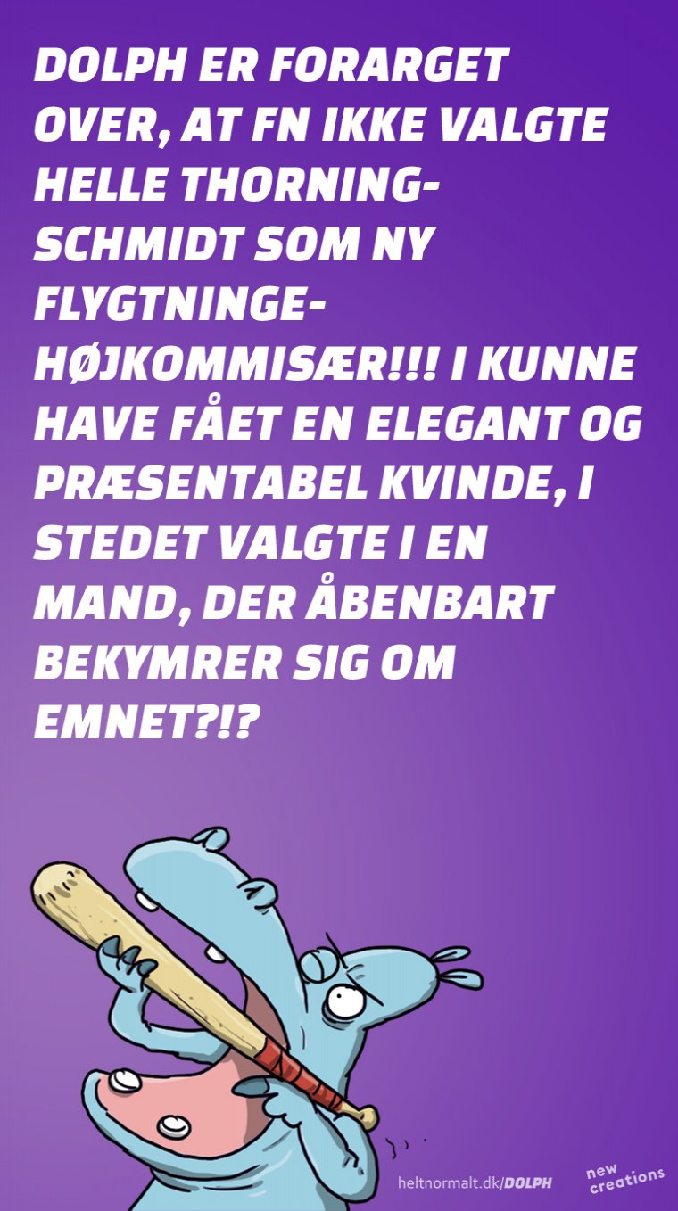 I skulle have valgt Helle!!!