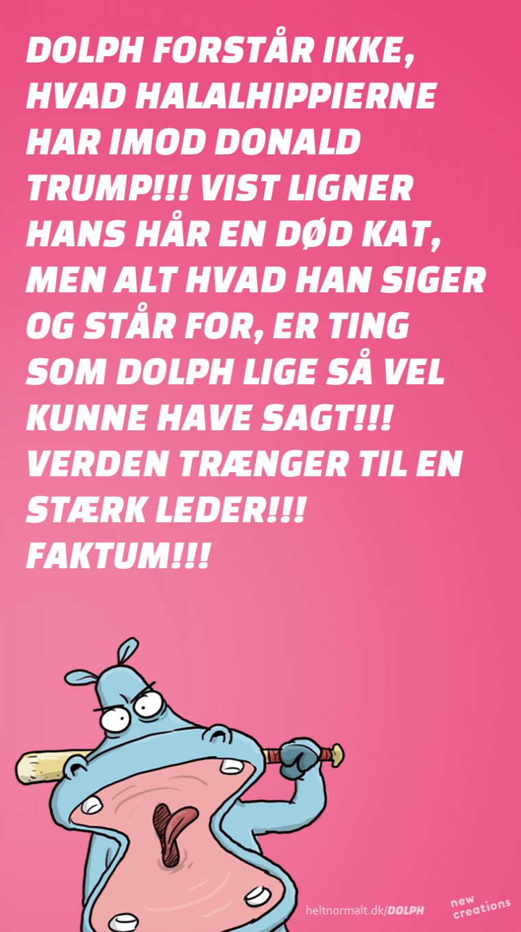 Mere Donald til verden!!!