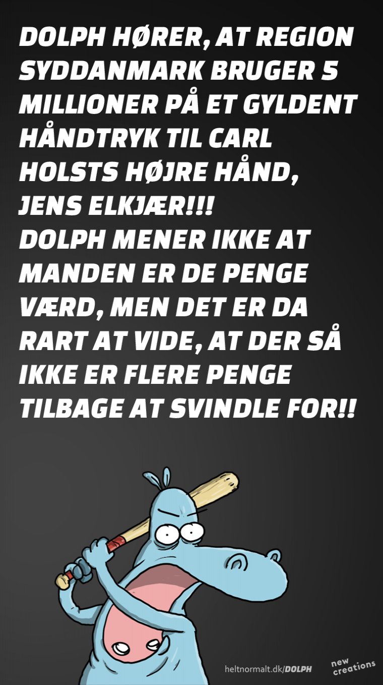 Ikke flere penge til svindel!