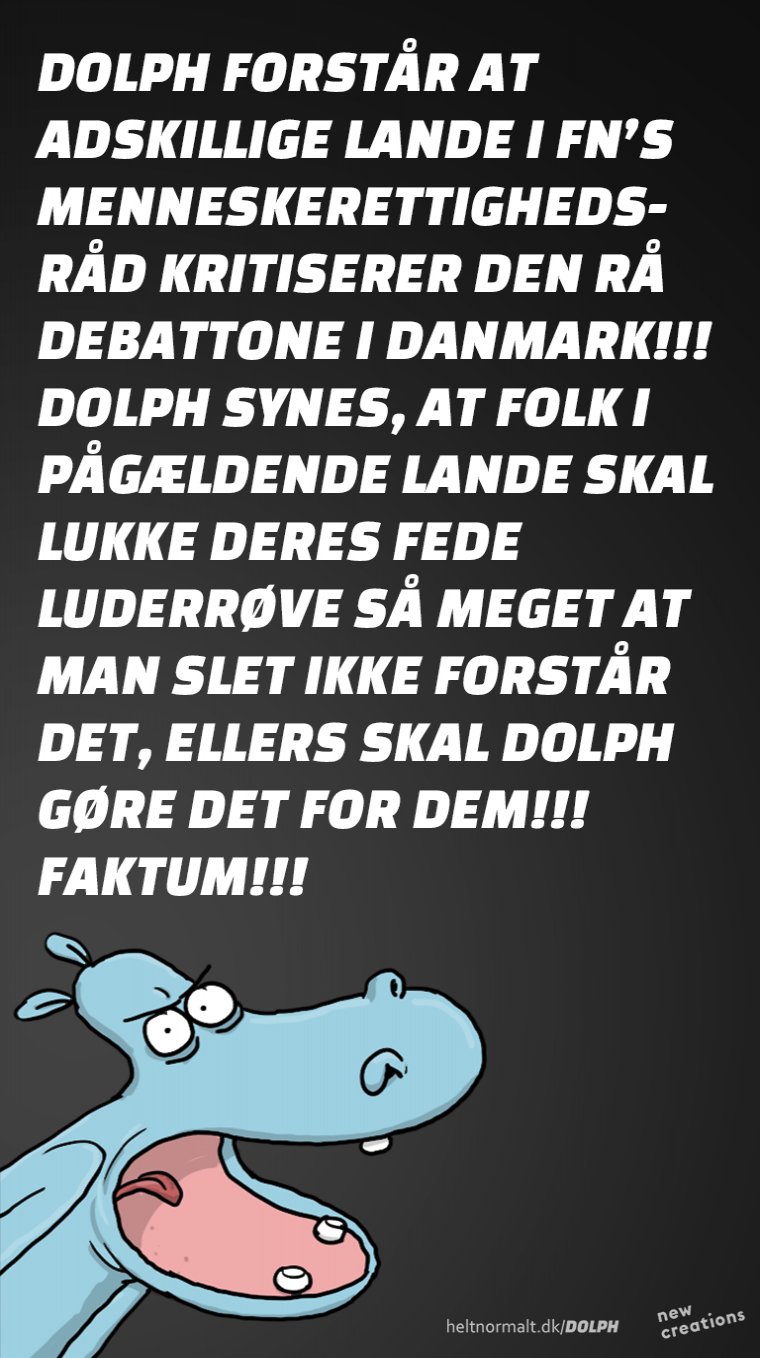 Den rå debattone i Danmark