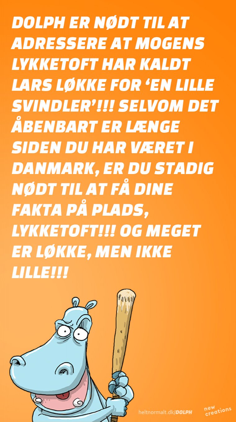 Lars er på ingen måde lille!!!