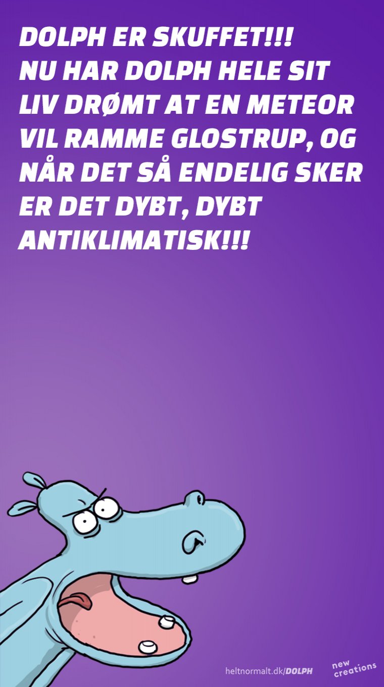 Hvornår bliver Glostrup udslettet? 
