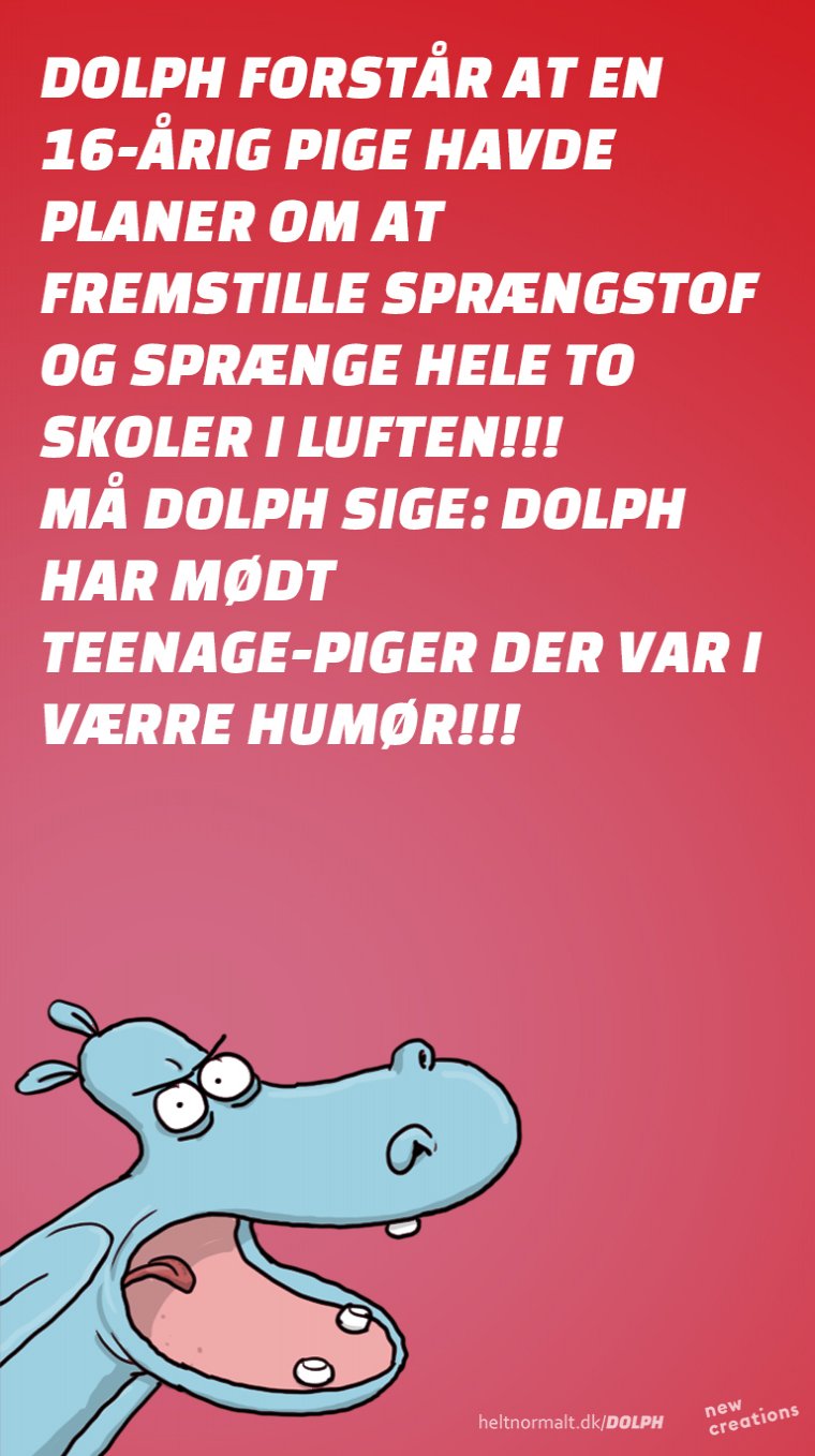 Agressiv teenager! 