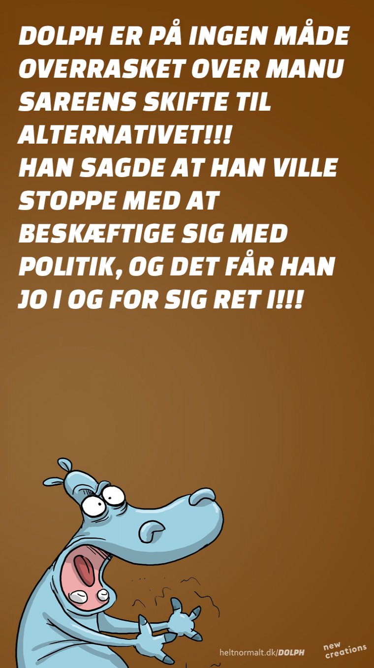 Sareen stopper med politik!!!